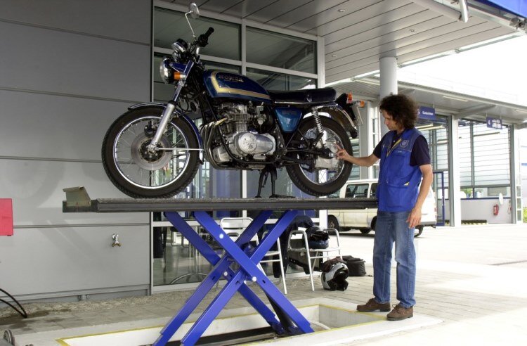 TÜV-SÜD Motorrad Hauptuntersuchung